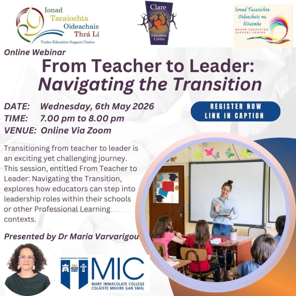SP26-140 From Teacher to Leader: Navigating the Transition